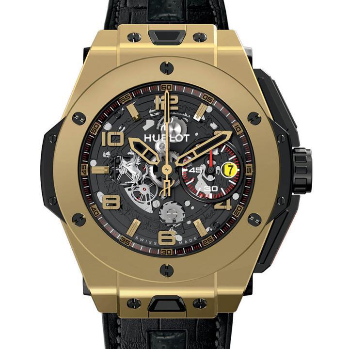 最佳创新表奖入围表款之宇舶 (Hublot) Big Bang Ferrari Magic Gold