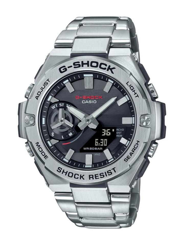 G-SHOCK G-STEEL系列最轻薄作品诞生GST-B500不锈钢表壳搭炼带多款齐发