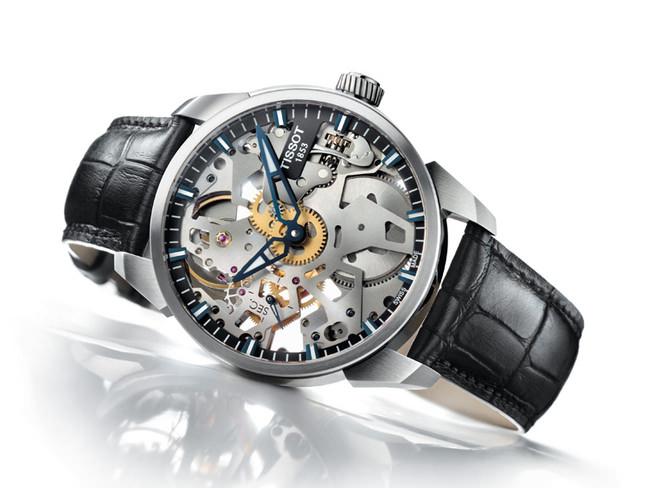 TISSOT T-Complication Squelett 3D镂空腕表