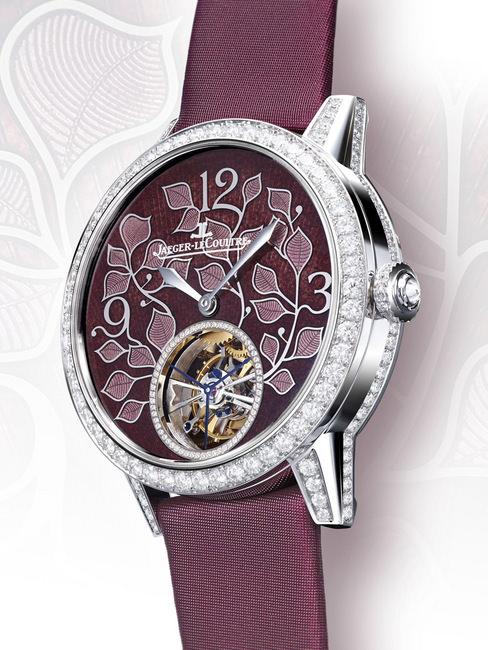  Rendez-Vous Ivy Minute Repeater约会系列常春藤陀飞轮腕表搭载积家978型自动上链机械机芯