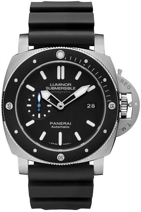 Luminor Submersible 1950 Amagnetic 3 Days Automatic Titanio PAM01389