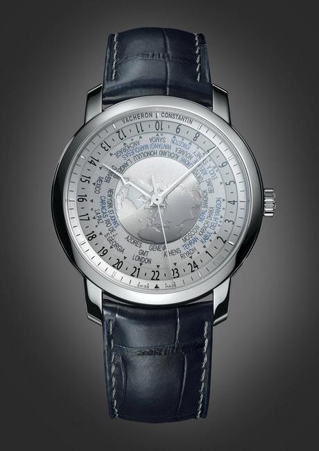 Traditionnelle World Time Collection Excellence Platine 世界时间腕表限量铂金珍藏系列，在腕表上铸有享有盛誉的日内瓦印记，限量发行100只。