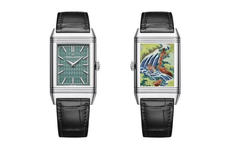 Reverso Tribute Enamel-《和州吉野义经马洗瀑布》